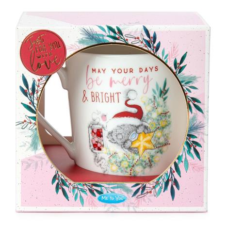 Merry & Bright Me to You Bear Boxed Mug £6.99